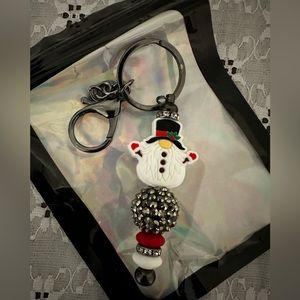 New in package custom Santa gnome key chain